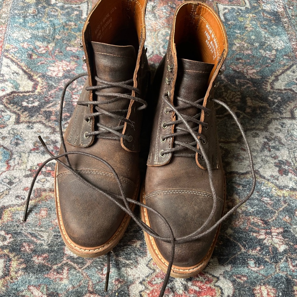 Rancourt & Company Brown Leather Men's Boots